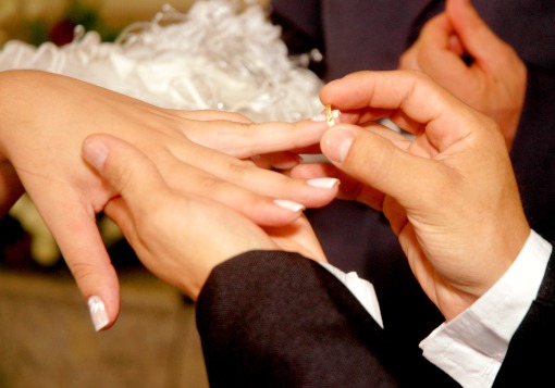 Bride with Ring