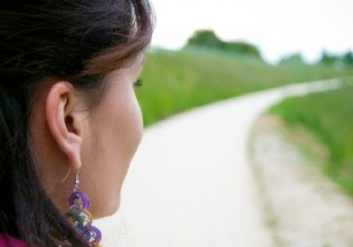 Girl looking away