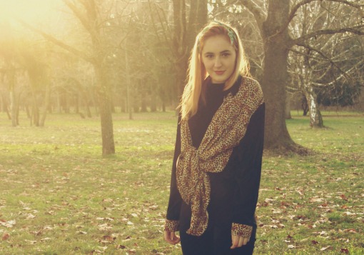 Girl in field