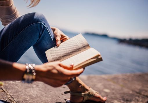 Girl Reading Book