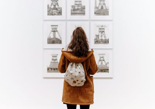 Girl looking and thinking