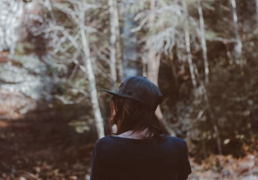 girl with a hat